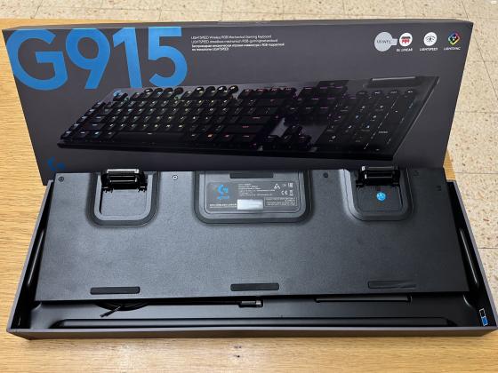 מקלדת גיימינג RGB של logitech