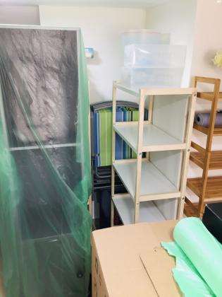 2 x יחידת מדפים גבוהה