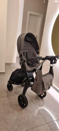 עגלה סטוקי אקספלורי V6, שילוב עור שחור