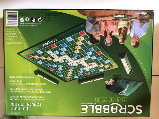 משחק סקראבל המפורסם בגרסת מילים