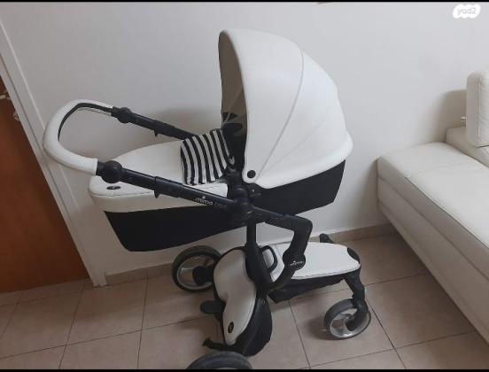 עגלת מימה קסרי לבנה עם