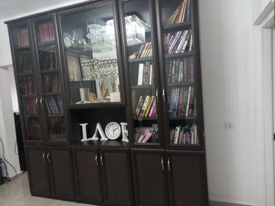 ארון ספרים מפואר, עם דלתות