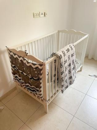 לול תינוק של איקאה כולל מזרן