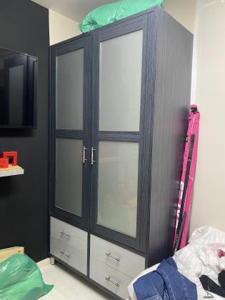 ארון בגדים 2דלתות גדול עם
