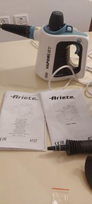 מכשיר קיטור חדש, היה בשימוש