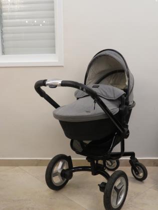 מציאה!עגלת סילבר קרוס דגם סרף צבע אפור