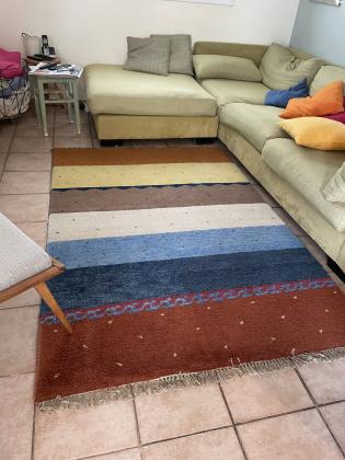 שטיח צמר אינדו גבה איקאה במצב מצוין