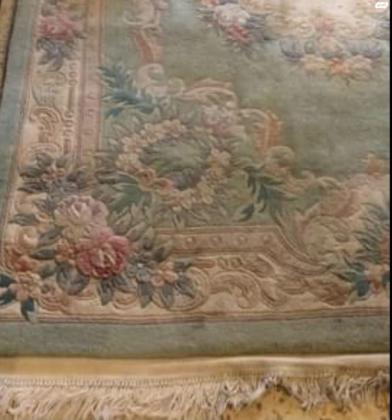 שטיח סיני אחרי ניקוי