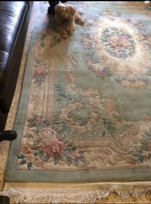 שטיח סיני אחרי ניקוי