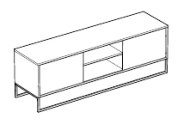 מזנון טלויזיה של איקאה HAGGE