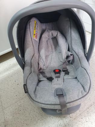 עגלת בבה קאר אפורה שמורה