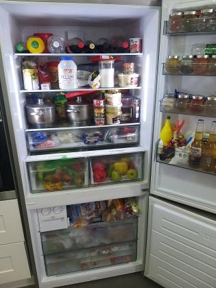 מקרר מקפיא תחתוןמידות רוחב 85 ס"מ מקרר