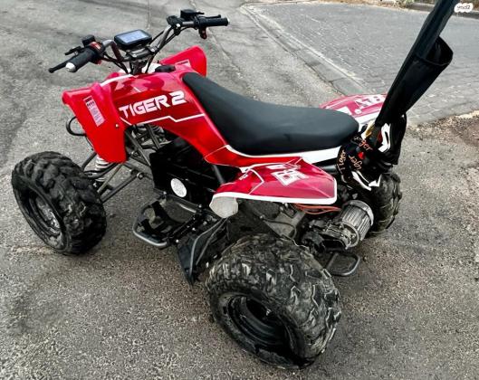 טרקטורון טייגר 2 משופר ומהיר,