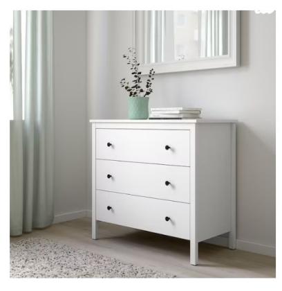 שידת מגירות איקאה HEMNES במצב טוב מאד