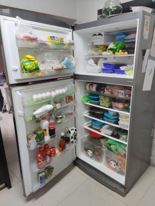 מקרר מקפיא עליון, 520 ליטר,