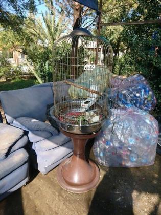 כלוב לציפורים עגול