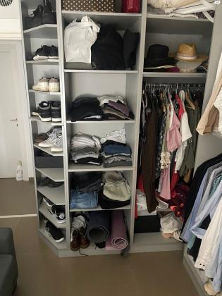 חדר ארונות מודולרי, כל חלק