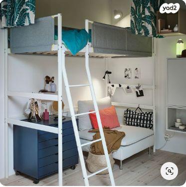 מיטת גלריה ליחיד/לנוער, משומשת במצב