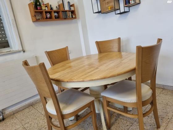 פינת אוכל עגולה, קוטר 120