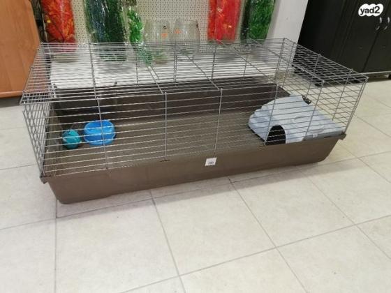 כלוב ענק לארנבות באורך מטר