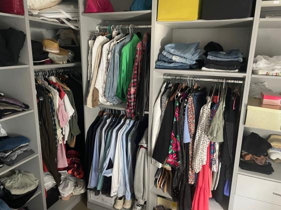 חדר ארונות מודולרי, כל חלק