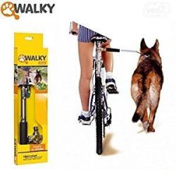 WALKYDOG חיבור כלב לריצה לצד אופניים