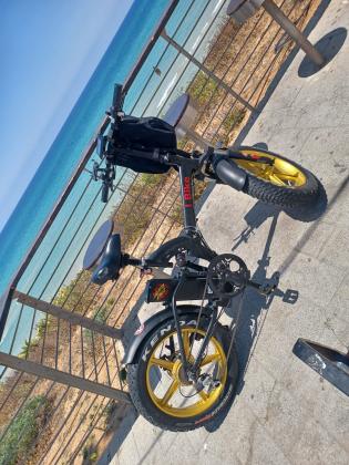 אופניים חשמליות במצב חדש ,