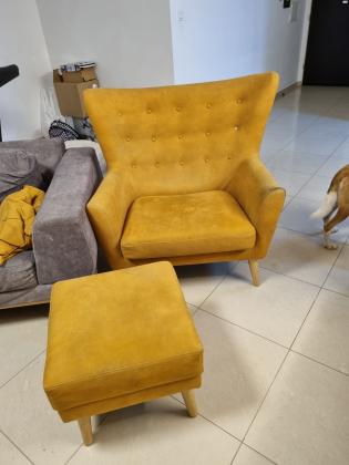 ספה שלוש מטר מתפרקת ל2