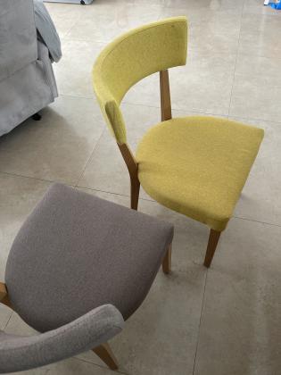 6 כסאות פינת אוכל של ביתילי במצב חדש