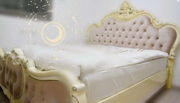 מיטה מפוארת כמעט לא נעשה