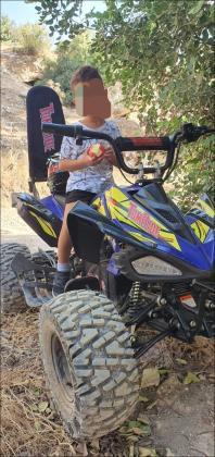 טרקטורון חשמלי תוצרת טומרייד דגם