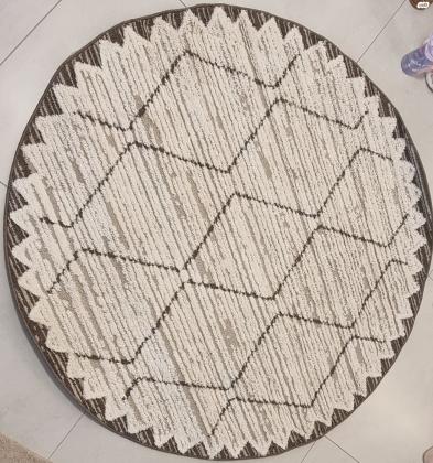 שטיח עגול, סיבים קצרים, סטייל