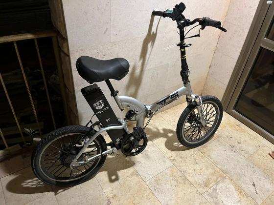 שלדה של אופניי TS שיכוך