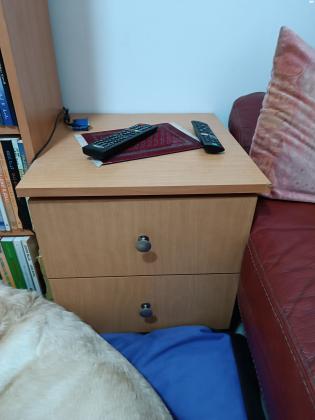 ארון ספריה צבע בוק יער