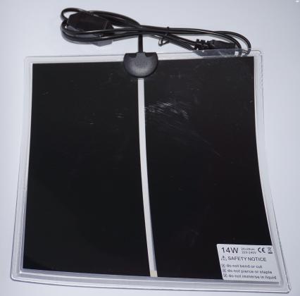 משטחי חימום לזוחלים בהספקים שונים,