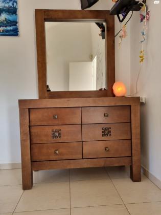 חדר שינה קומפלט מעץ מלא