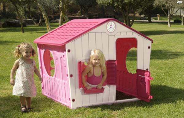 בית פלסטיק לחצר או למרפסת,