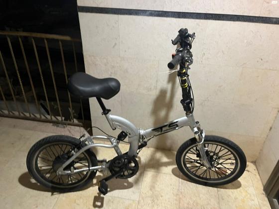 שלדה של אופניי TS שיכוך