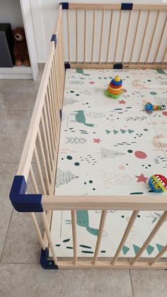 מציאה!גדר פעילות לתינוקות מעץ ניו