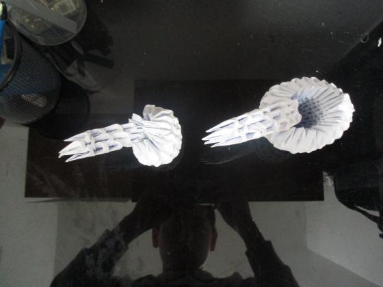 ברבור מנייר אוריגמי