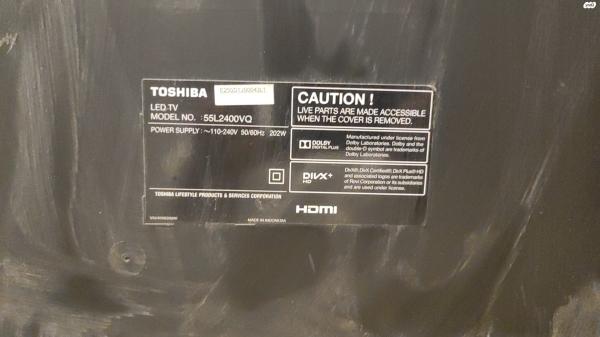 טלוויזיה טושיבה 55 אינץ' ממש