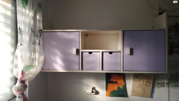 שולחן למידה/מחשב + כוורת עשוי