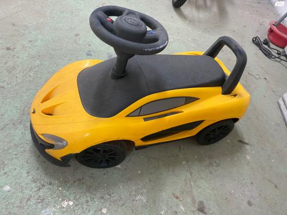 מכונית בימבה לילדים שמורה כחדשה