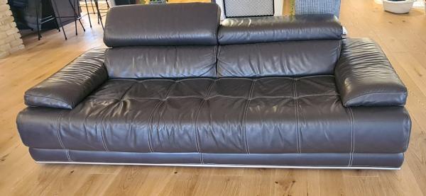 סט סלון עור איטלקי יוקרתי