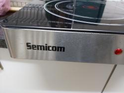פלטה חשמלית SEMICOM בנוסף כלי