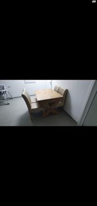 פינת אוכל עץ מלא ,