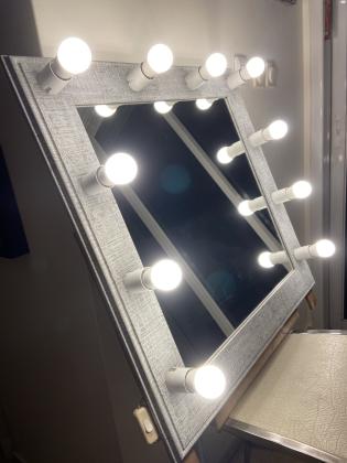 מראת איפור מקצועית!!!80x80 ניתנת להתקנה