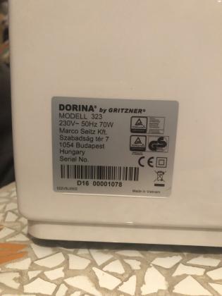 מכונה תפירה DORINA, נקנתה לפני