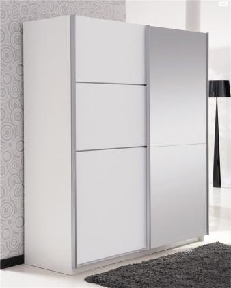 ארון הזזה Fast לבן עם