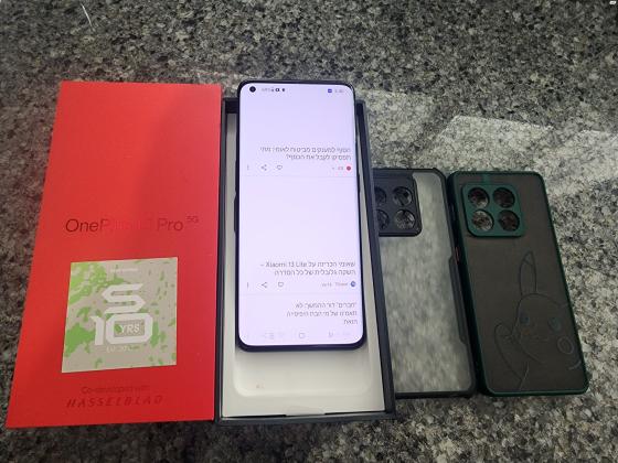 One plus 10 pro256/12מצב חדש